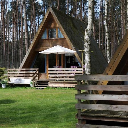 Zinnowitz, Finnhuette Am Ostseestrand Bagian luar foto