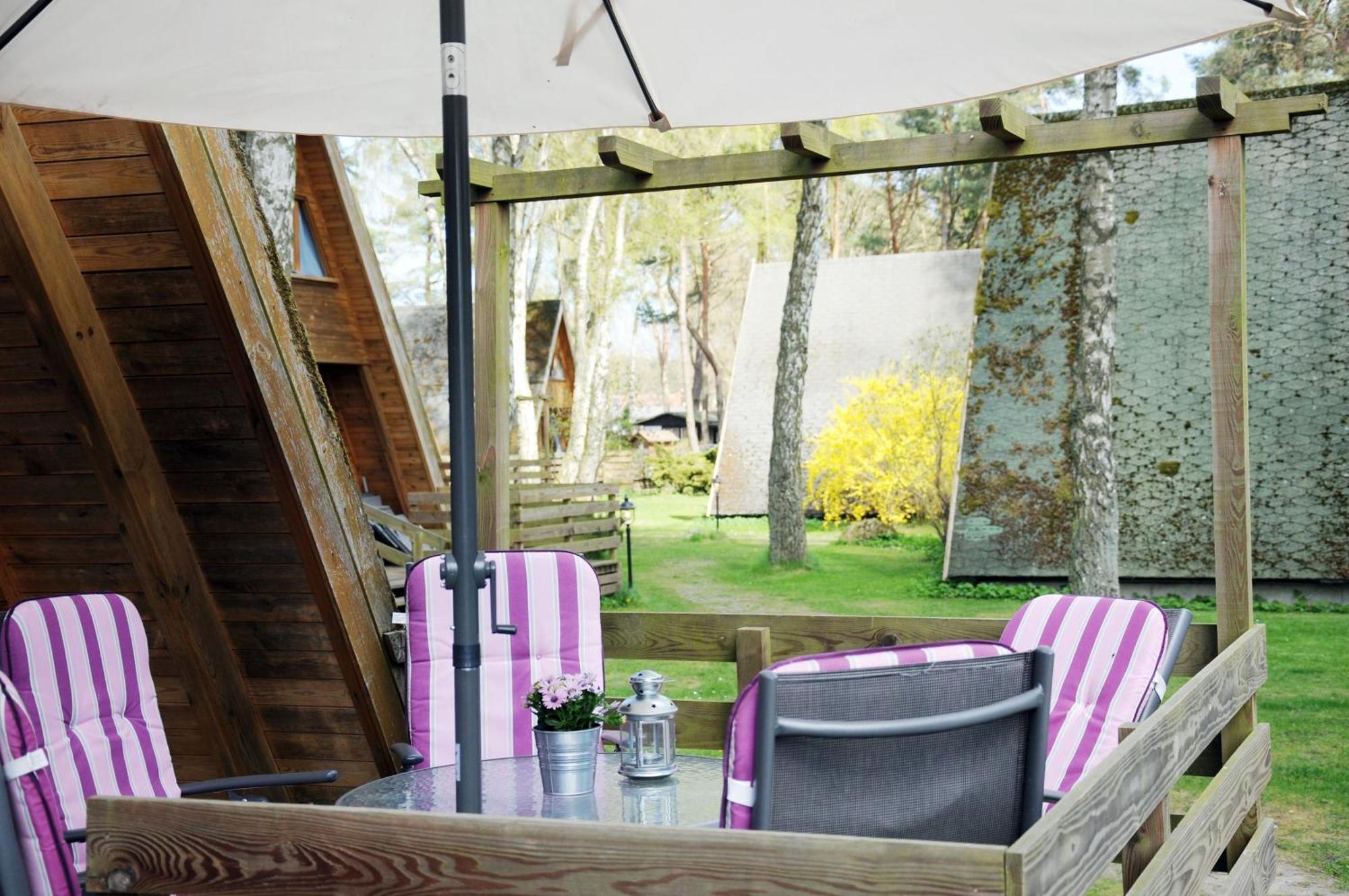 Zinnowitz, Finnhuette Am Ostseestrand Bagian luar foto